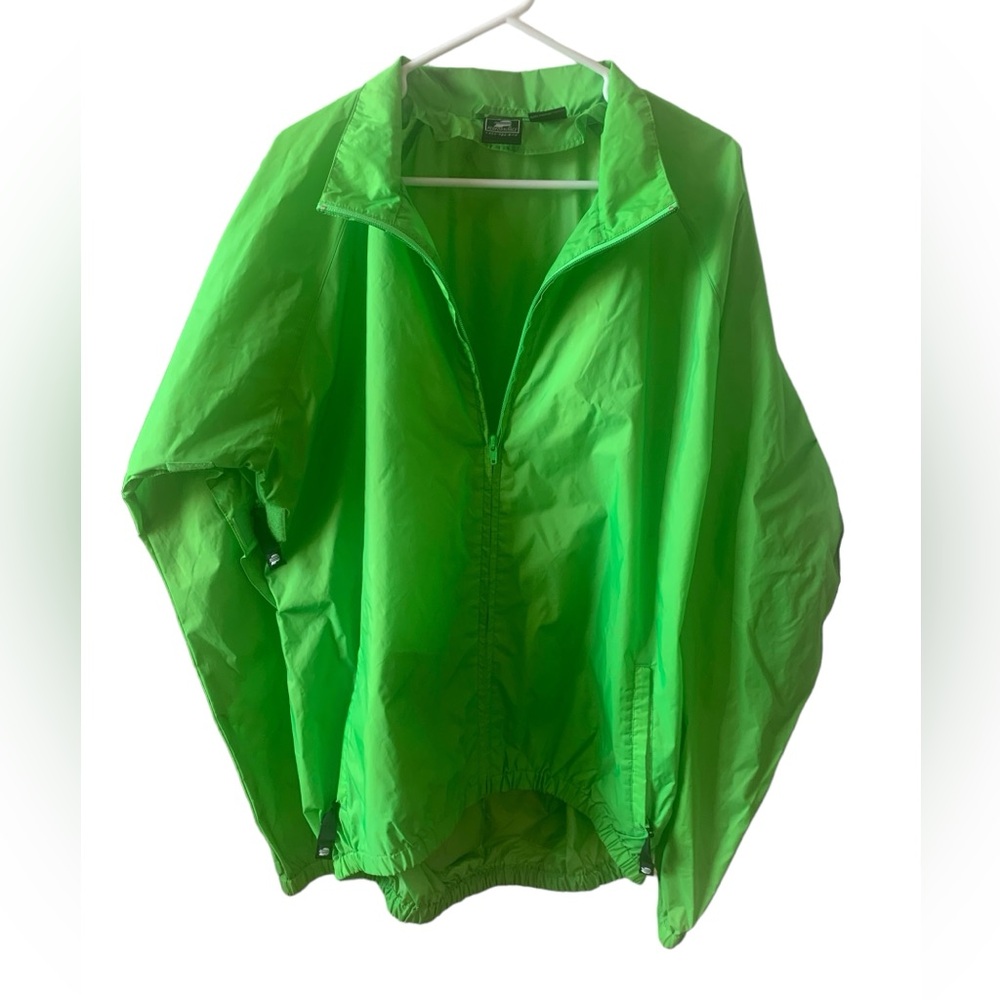 Performance cycling jacket lime green sz XL